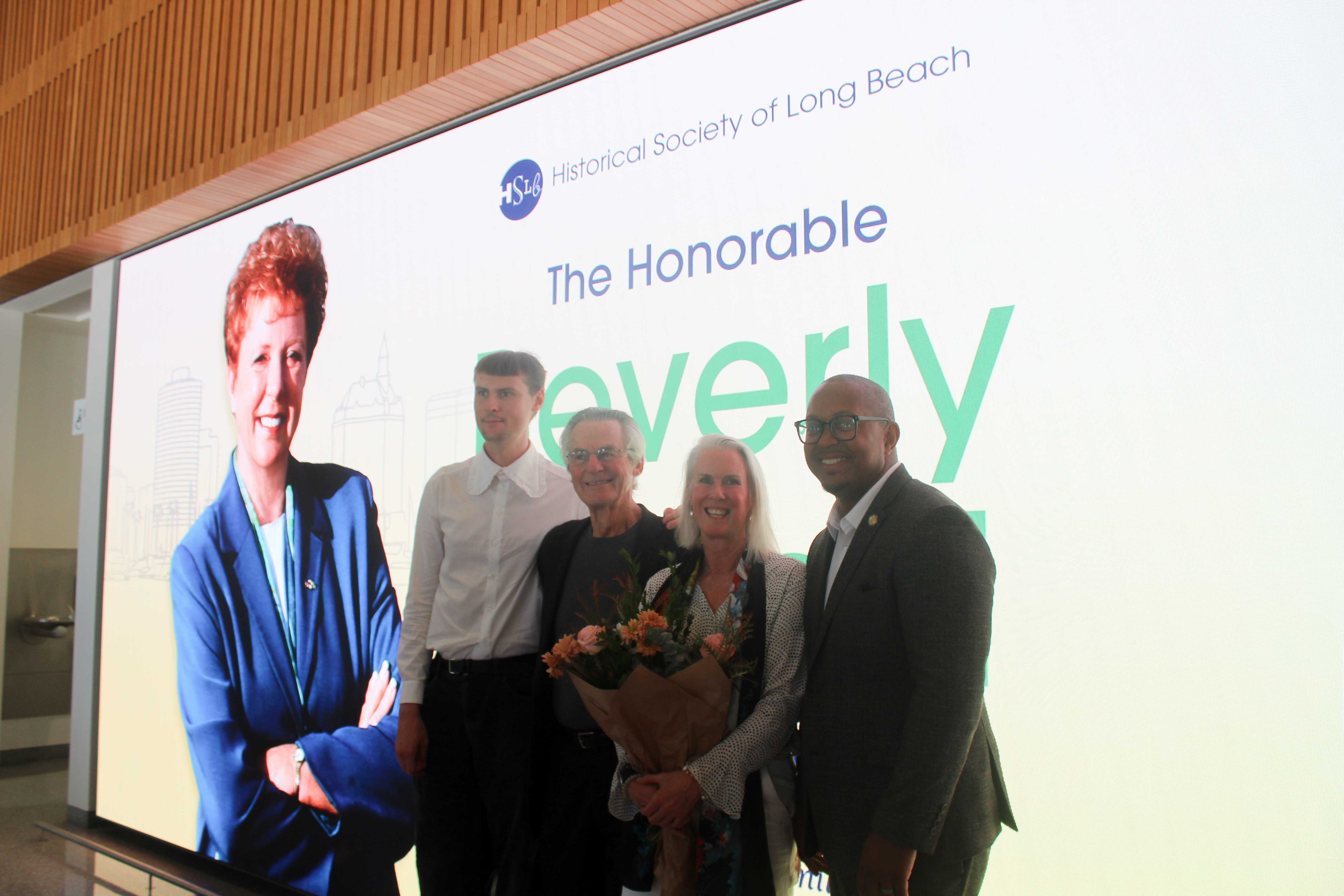 Long Beach celebrated the Honorable Beverly O’Neill Legacy Exhibition with...