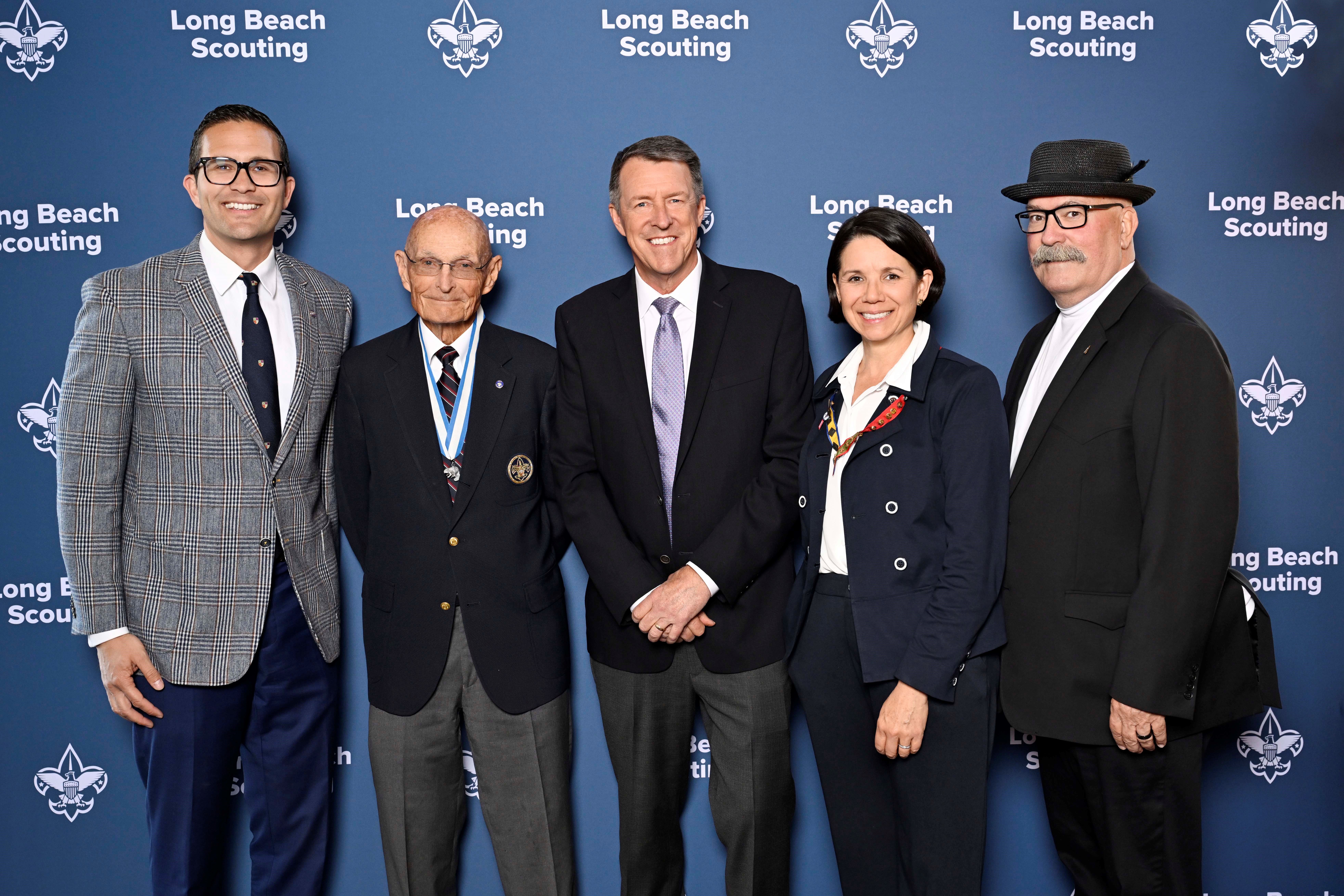 Scouting America’s Distinguished Citizens Dinner event, photo from left, Marc...