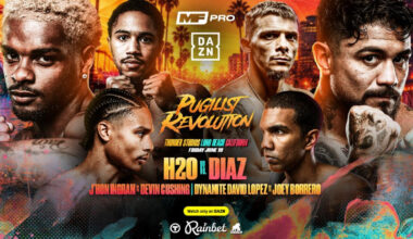 Ashton Sylve and JoJo Diaz Jr. will headline the first MF PRO card in the U.S. on June 13.