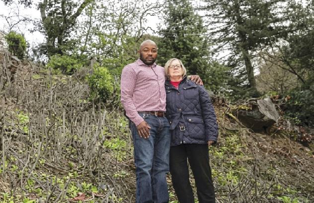 Matthew Bernard, and his wife