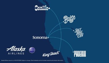 California dreaming - Alaska Airlines expands route network from Santa Rosa and returns to Long Beach with connection to Seattle