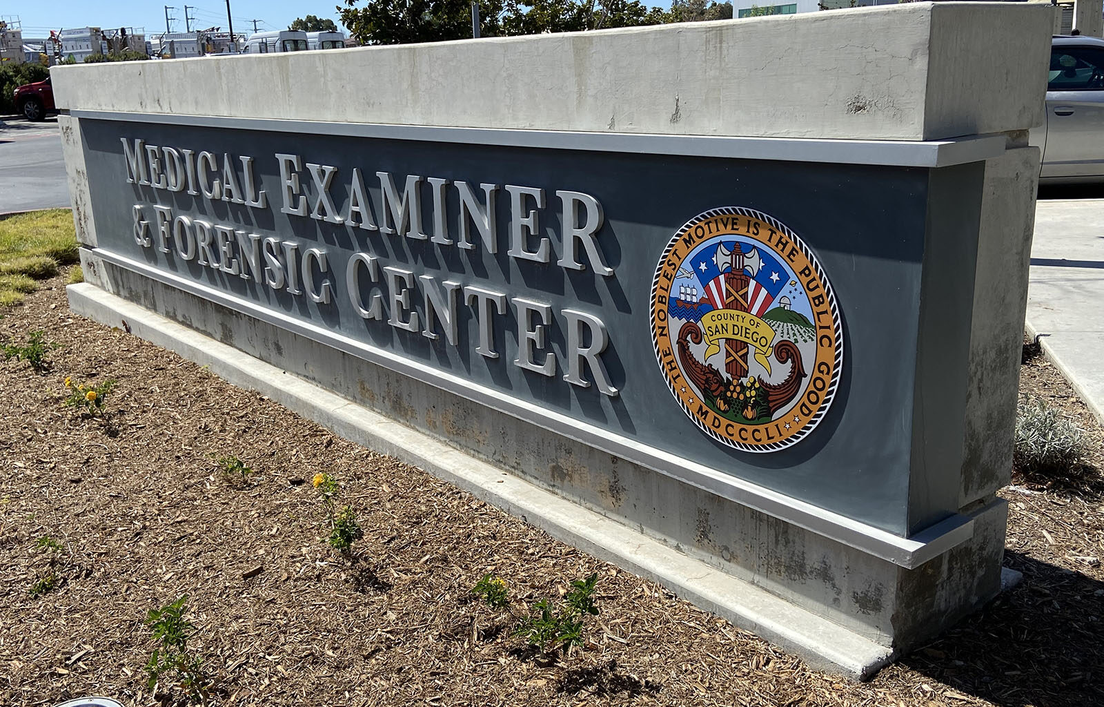 Medical Examiner Sign