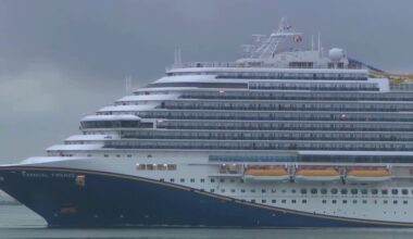 Woman falls to her death from balcony on Carnival cruise ship