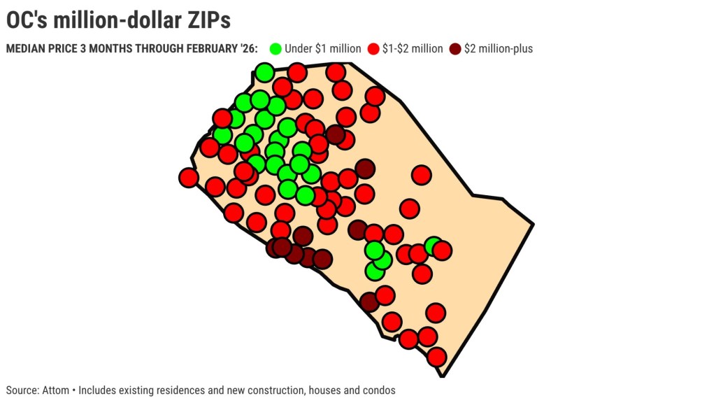OC has 60 million-dollar ZIPs. Is yours on the list? – Orange County Register