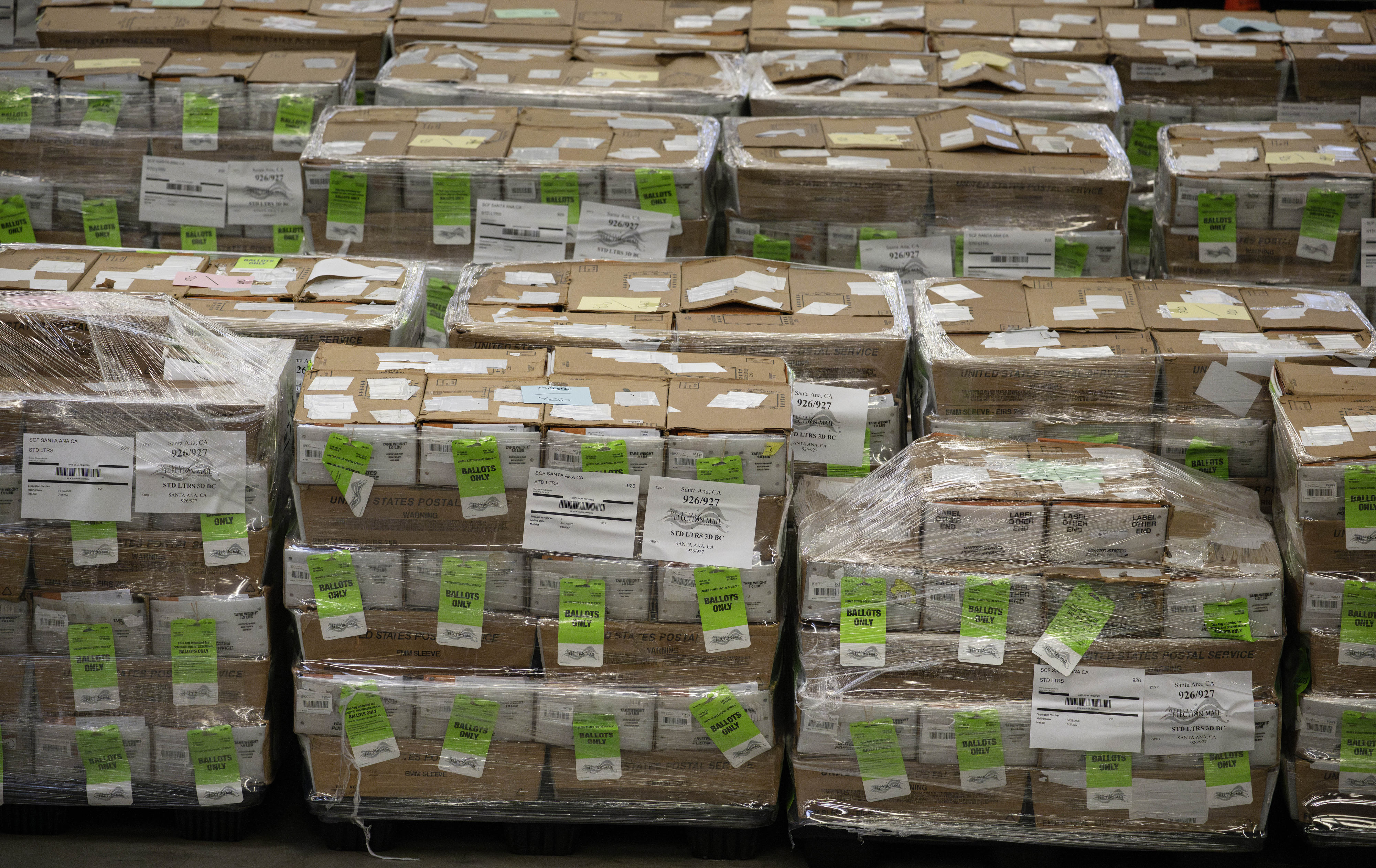 About 1.9 million ballots at the OC Registrars office in...