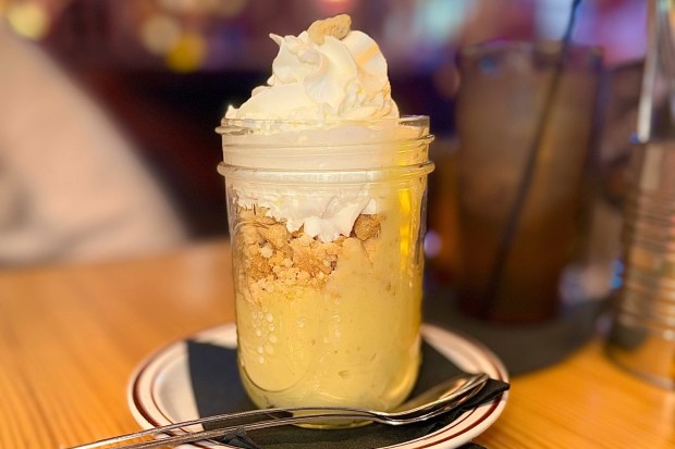 Bardega's banana pudding. (Photo by Brock Keeling, Orange County Register/SCNG)