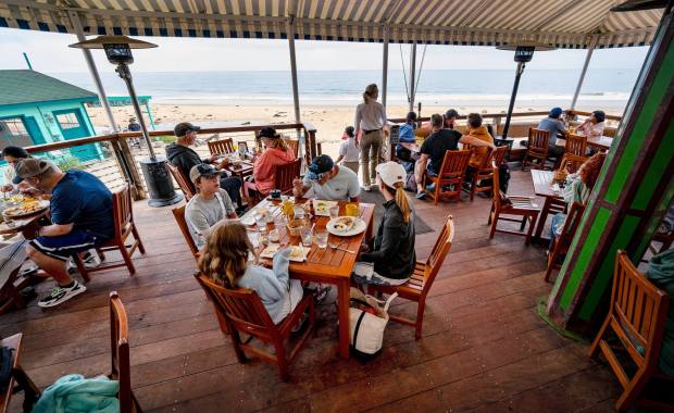 The Beachcomber was voted Best Waterfront Dining in the 2023 Best of Orange County balloting. (Photo by Mark Rightmire, Orange County Register/SCNG)