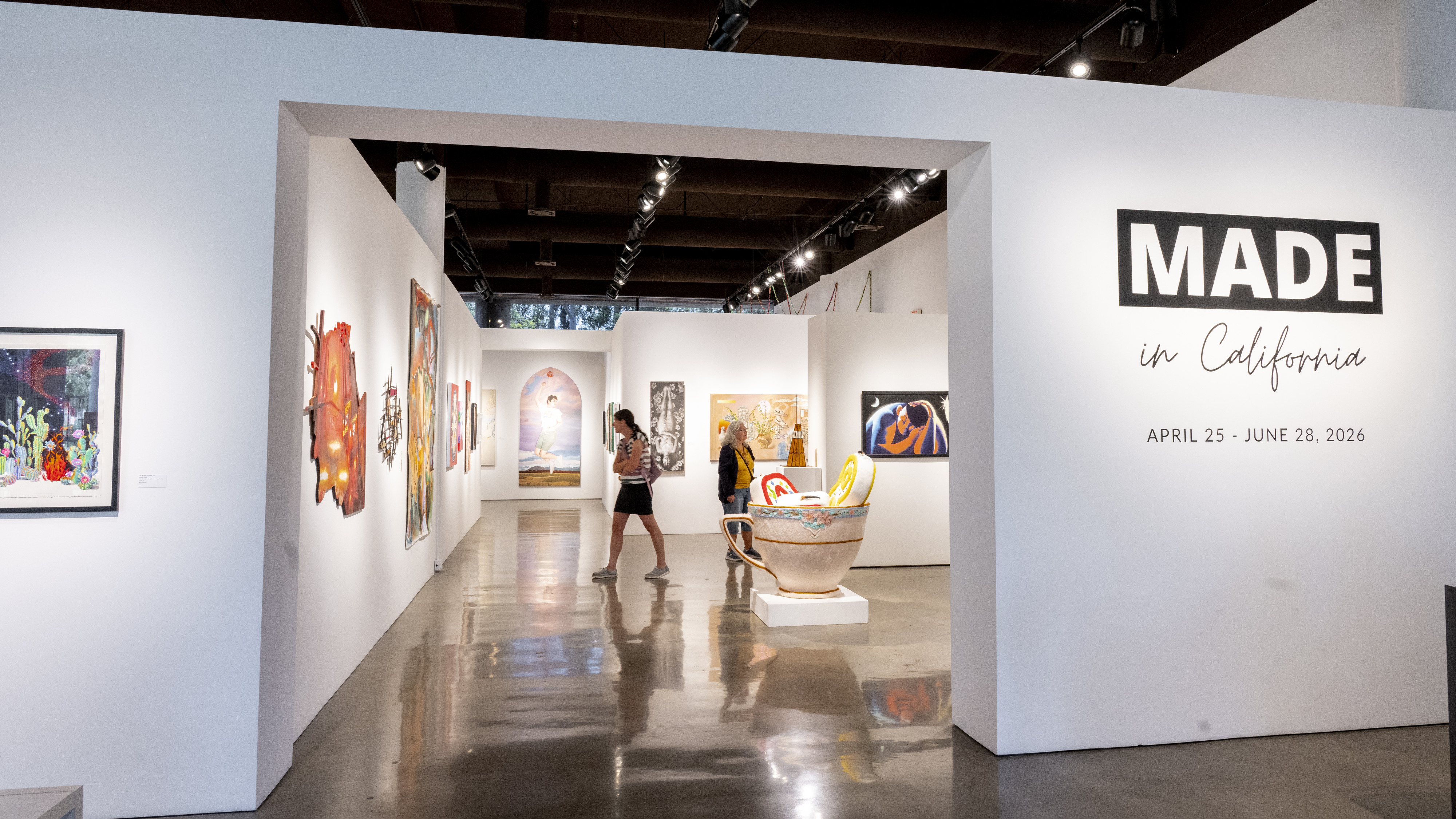 The âMade in Californiaâ exhibit at the Brea Gallery in...