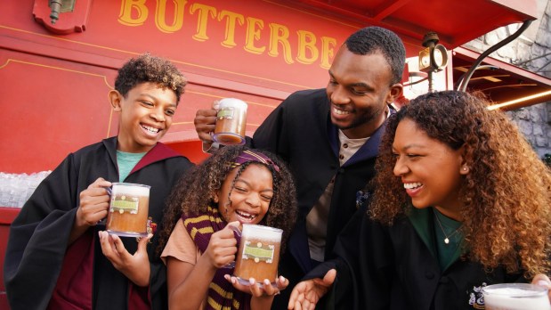 Butterbeer Season returns to Universal Studios Hollywood. (Courtesy of Universal)