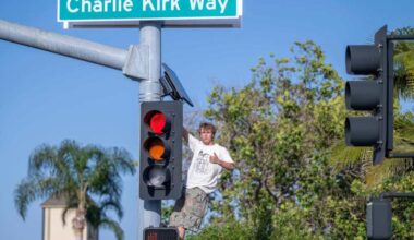 Westminster’s new street signs honoring Charlie Kirk go viral – Orange County Register