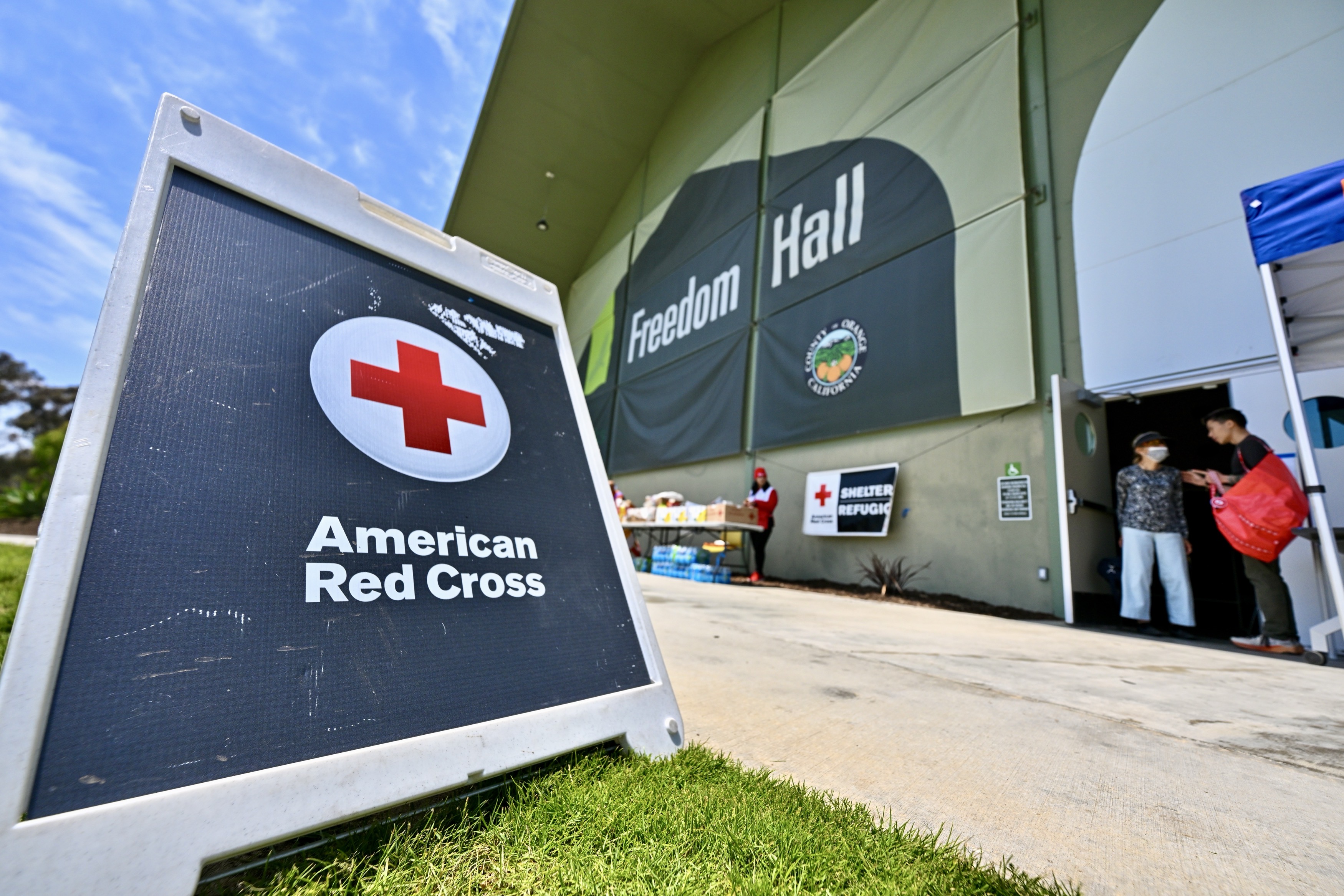 The Freedom Hall shelter at Mile Square Park in Fountain...