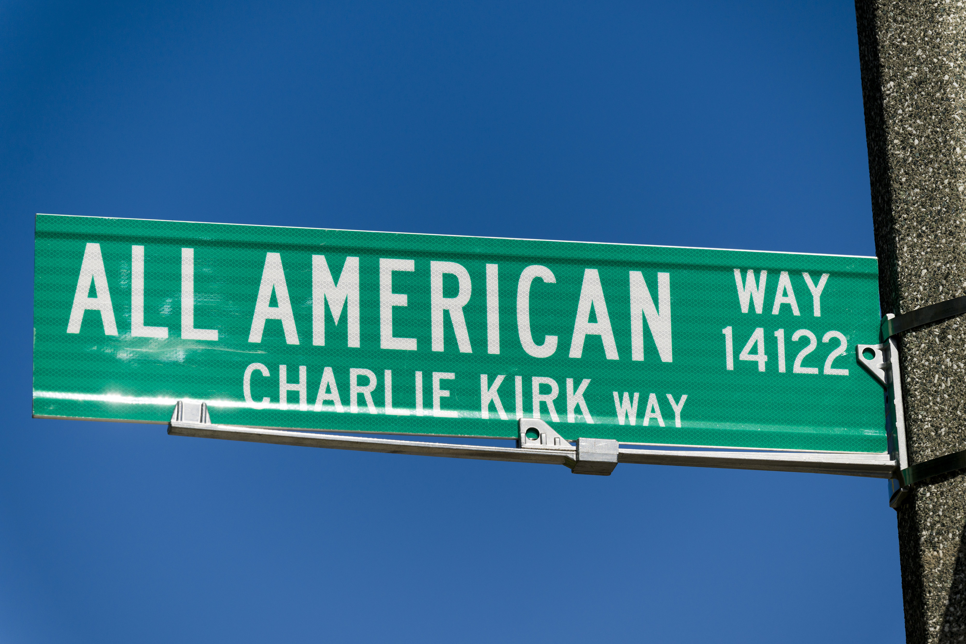 The City of Westminster added âCharlie Kirk Way,â to the...