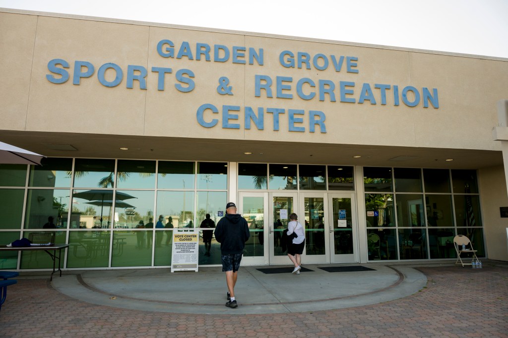 Garden Grove vote center opens today after serving as a shelter during chemical threat – Orange County Register