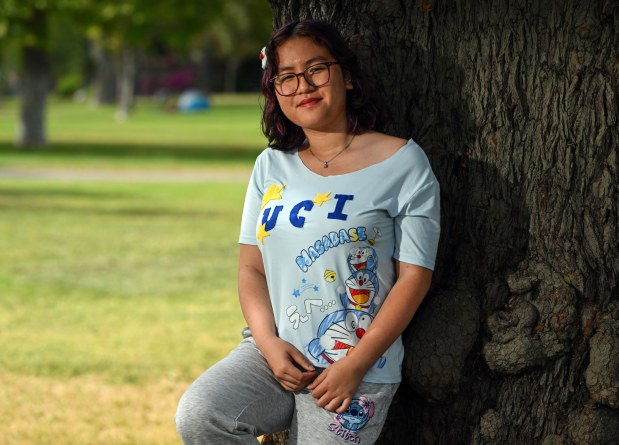 Bolsa Grade High School senior Ny Nguyen, 18, in Garden Grove, CA, on Monday, May 4, 2026. Nguyen will be attending UC Irvine this fall. (Photo by Jeff Gritchen, Orange County Register/SCNG)