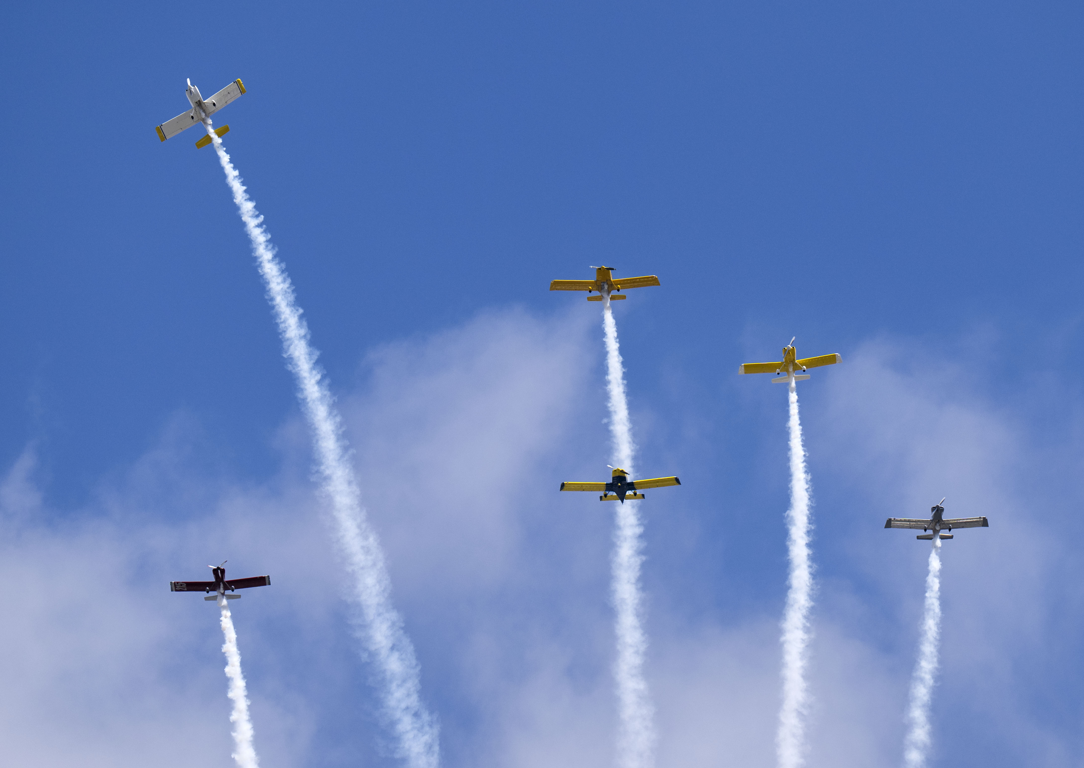 The missing man formation is performed by Dawn Patrol in...