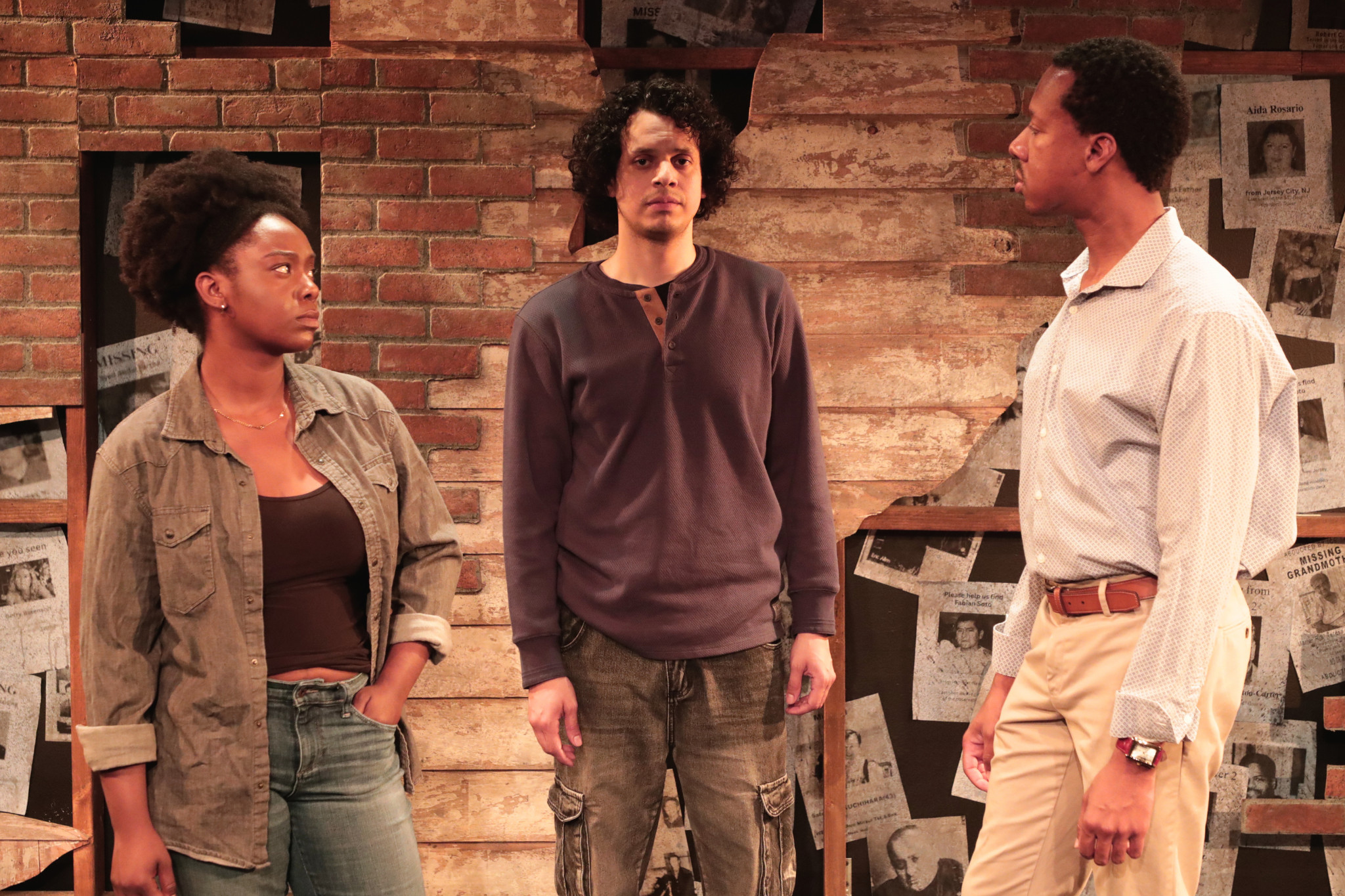 Vicky Yvonne, Spike Pulice, and Jonathan Keyes appear in a...