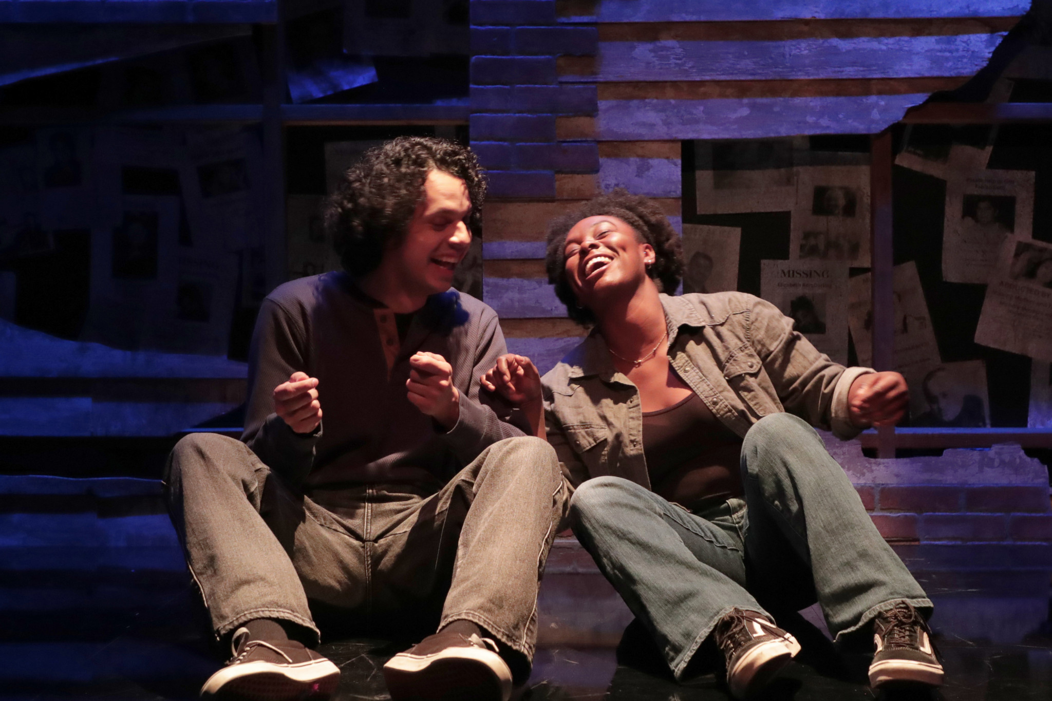 Spike Pulice and Vicky Yvonne star in âSanctuary City,â pllaying...