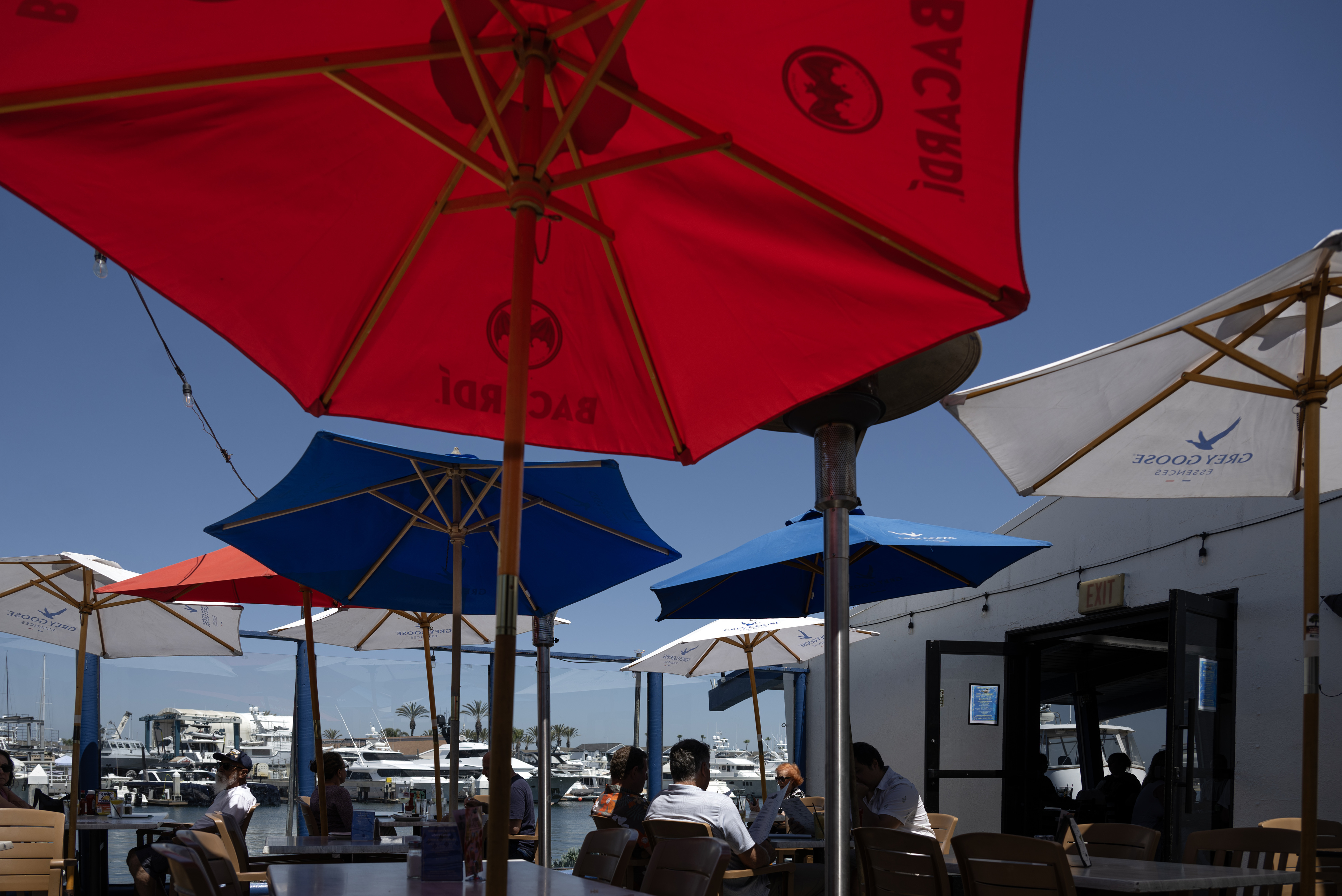 Woodyâs Wharf offers a scenic view for patio dinners on...