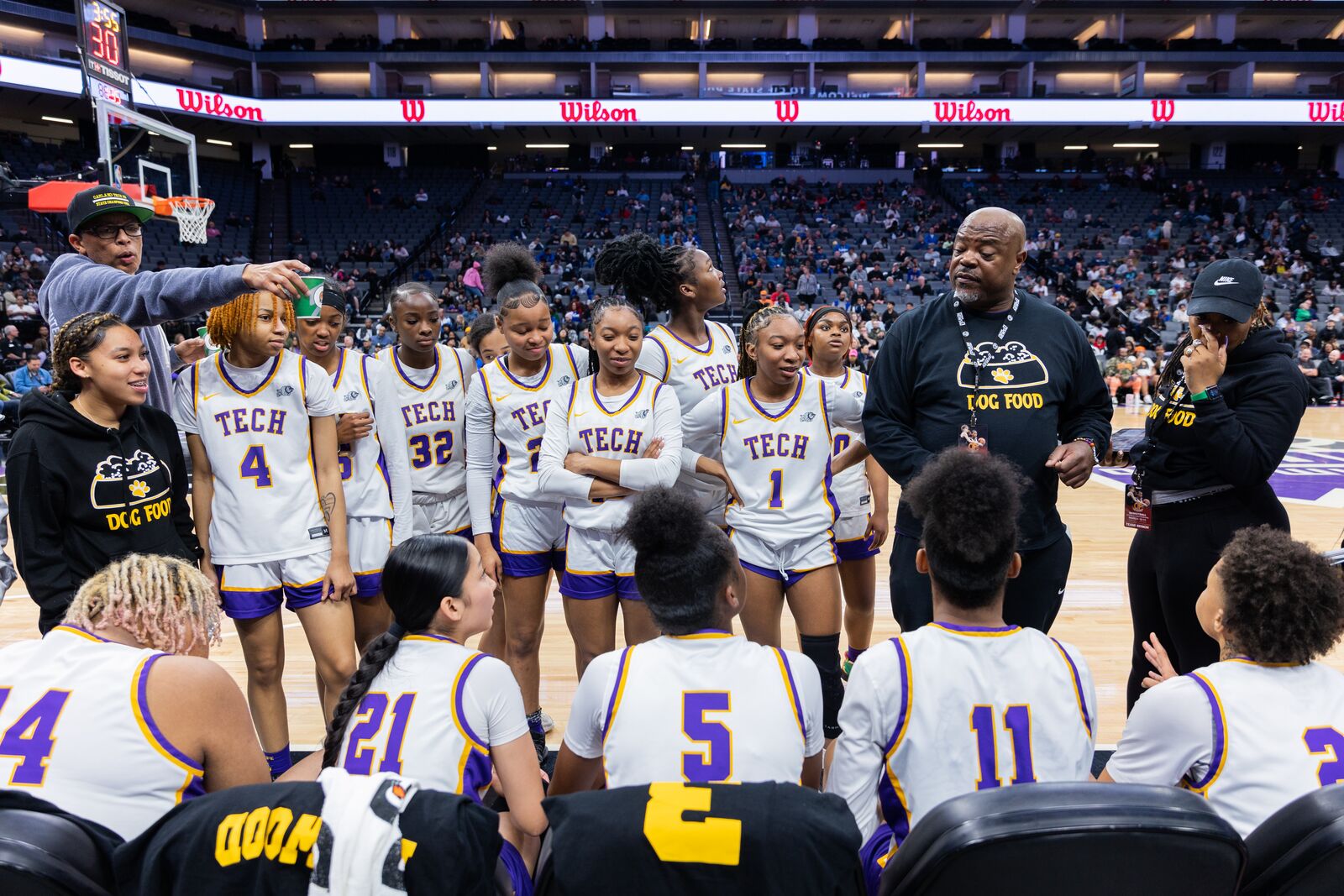 Oakland Tech Girls State Title Win - Division 1 Girls Team 9