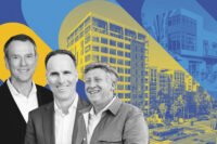 Jonathan Curtis, Kurt Strasmann and Michael Bohn with 200 West Ocean and 4th Street market Lofts