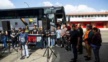 A diverse busload of Altadenans rolls into Sacramento with a post-fire ‘SOS’ – Pasadena Star News