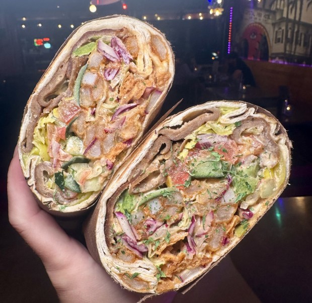 Learn about Spitz Mediterranean Restaurant's secret menu item, the modified street cart doner at PBMonthly.net. (Courtesy of Spitz Mediterranean)