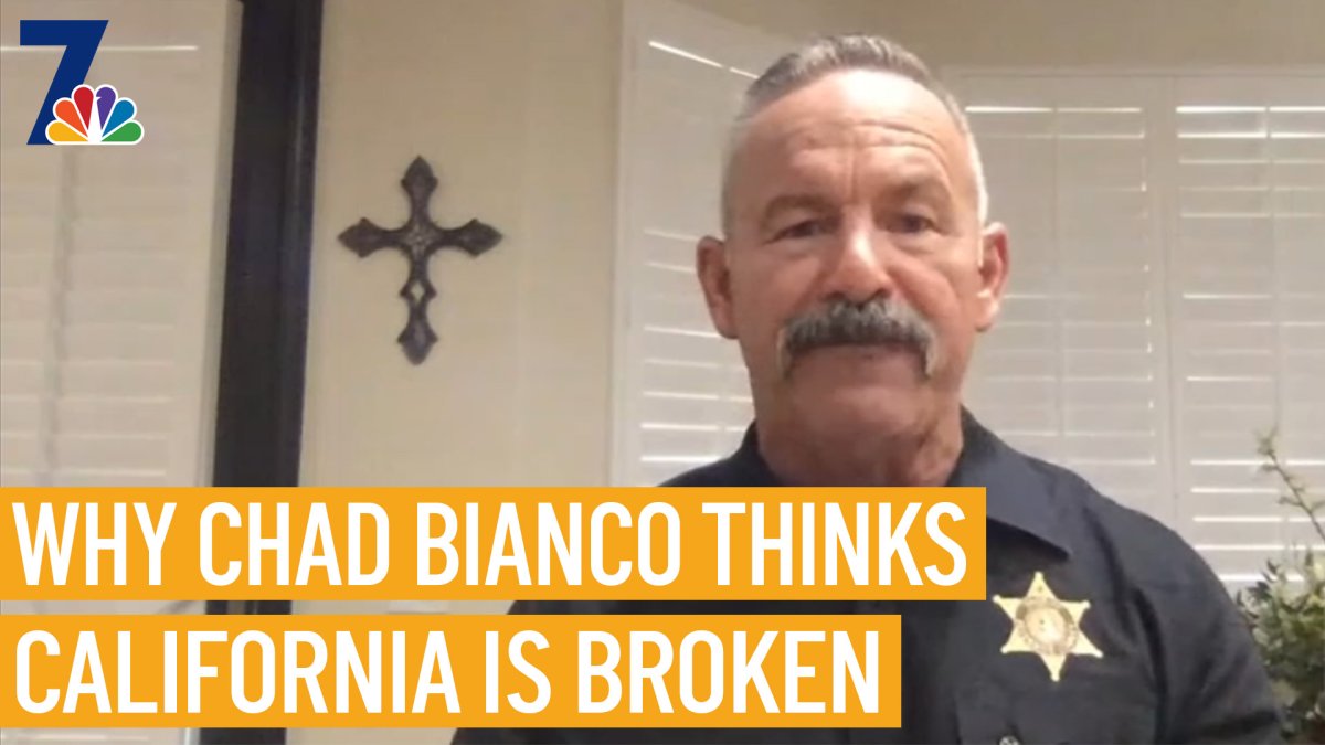 Chad Bianco thinks California needs fixing – NBC 7 San Diego
