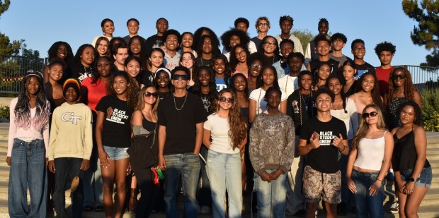 Around 50 members of Black Student Union clubs at Poway Unified School District high schools attended the May 20 BSU Link-Up at Rancho Bernardo High. (Elizabeth Marie Himchak)