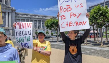 Bay Area Advocates Rally to Stop State Giveaway to Oil Companies