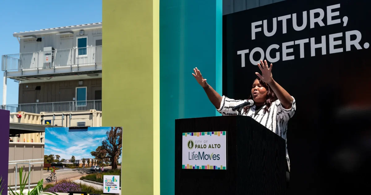 Palo Alto transitional housing site celebrates long-awaited opening