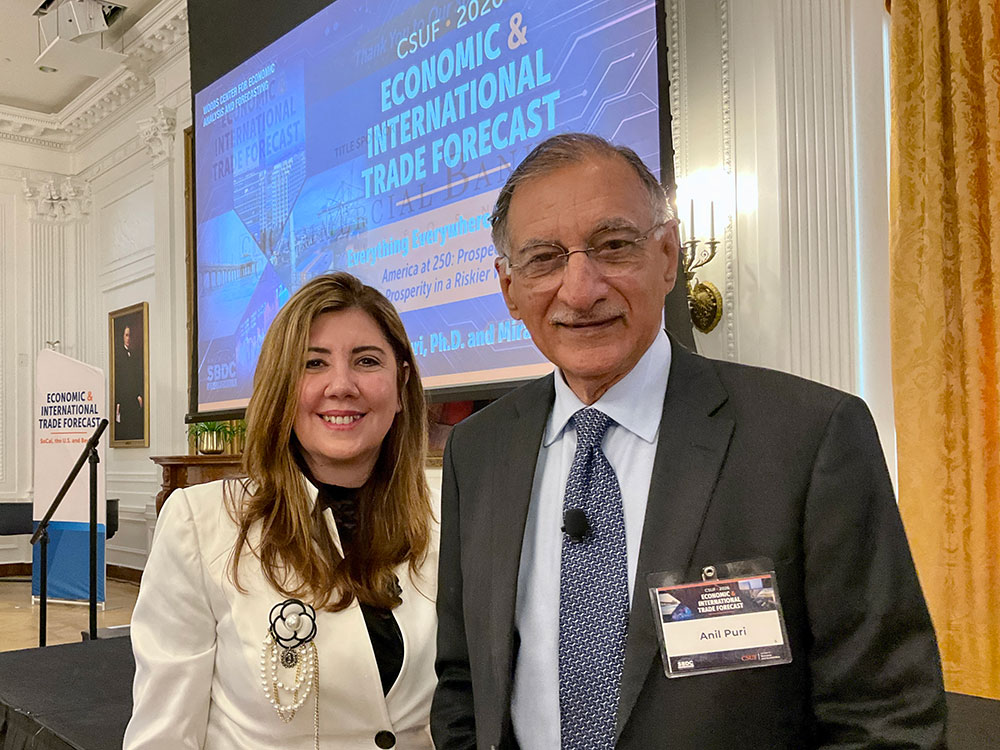 CSUF Economists Deliver Economic and Trade Forecast