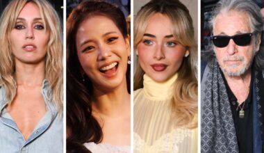 Miley Cyrus, Jisoo, Sabrina Carpenter, Al Pacino at Dior Show (PHOTOS)