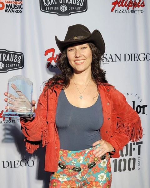 Elizabeth Bowersox will be performing at the Julian Town Square Music Festival on June 6. Bowersox took home the 2025 San Diego Music Awards Best Folk or Americana Album for "California Queen." (John Cocozza)