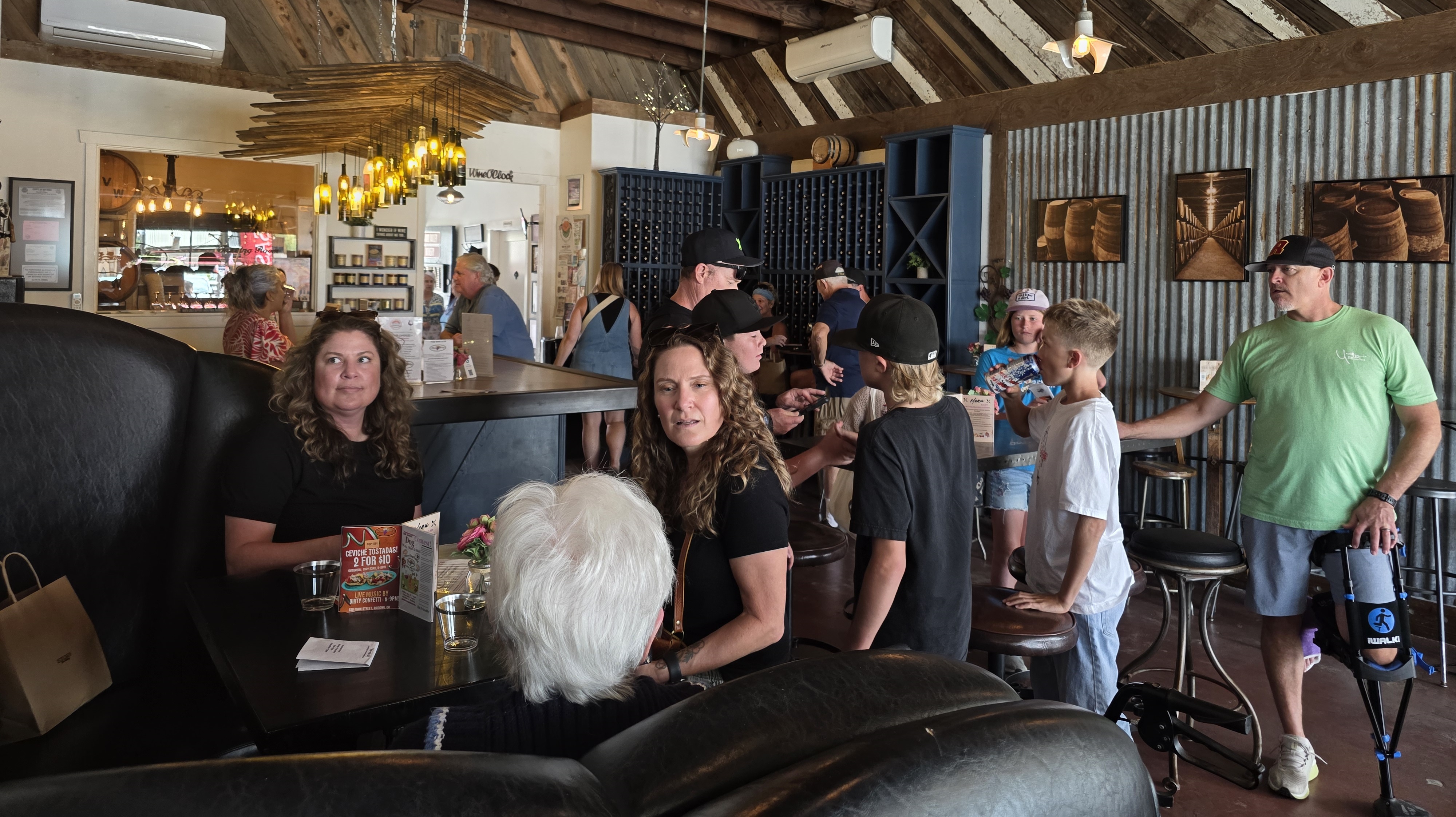 Pamo Valley Winery on Main Street served a variety of...