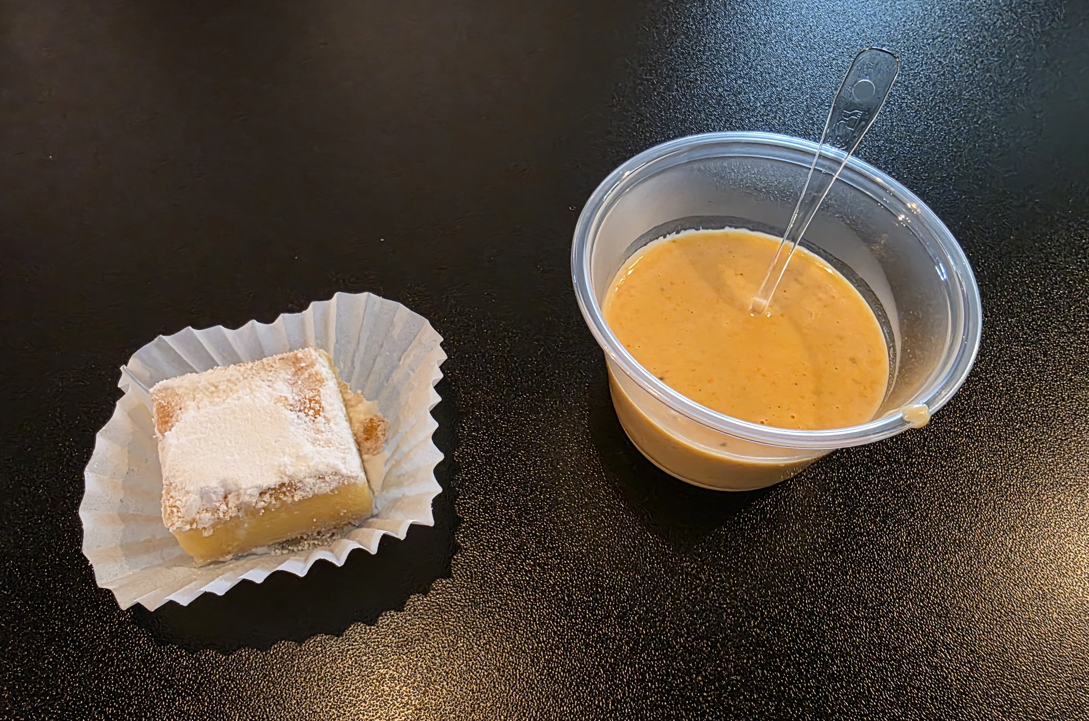 Rachelâs Cafe and Eatery served a shrimp bisque soup with...
