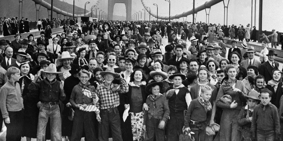 This Day in History: May 27, 1937: Golden Gate Bridge opens to pedestrians in San Francisco