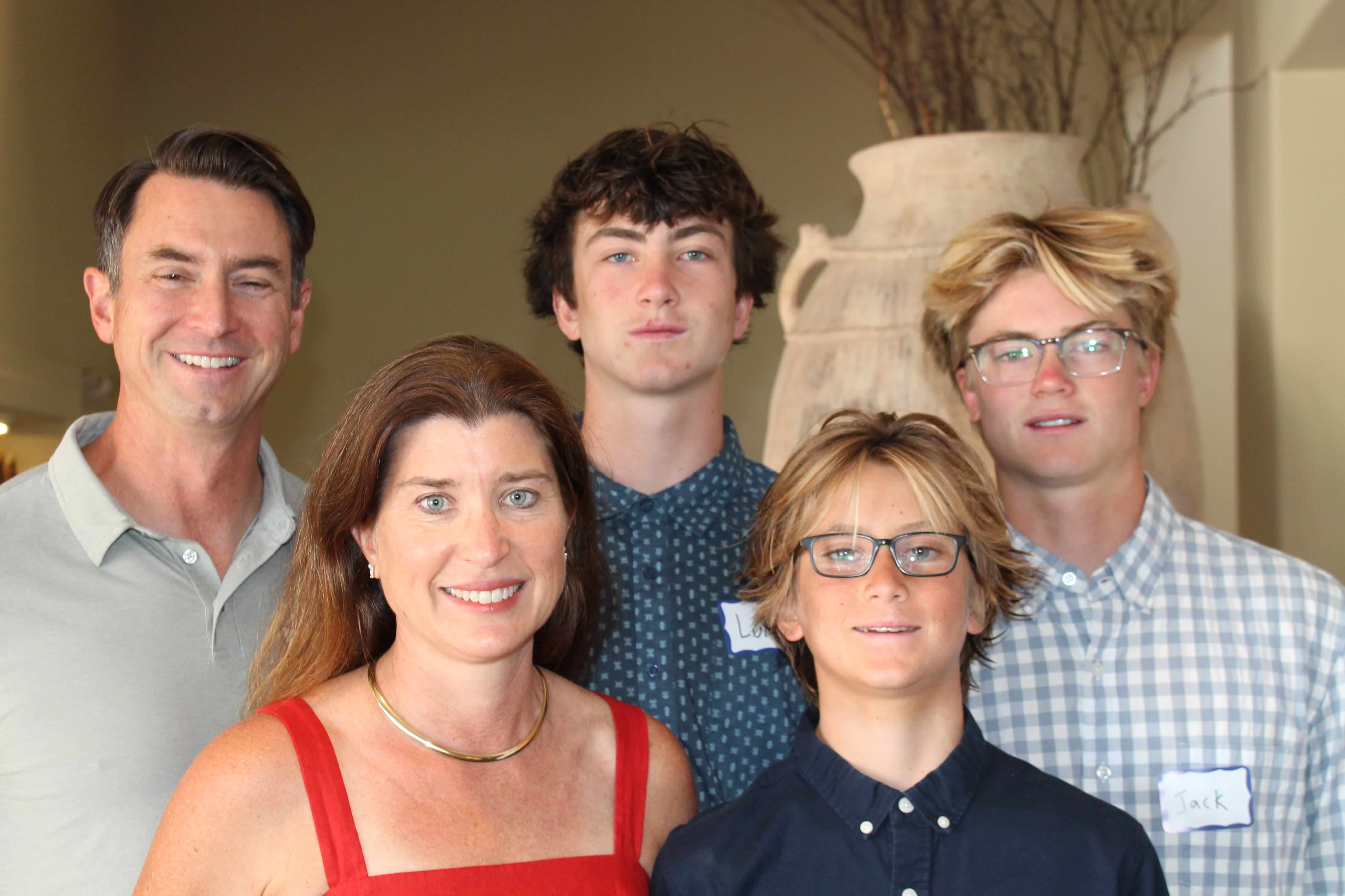 The Linehan family. (Noah Sacks)