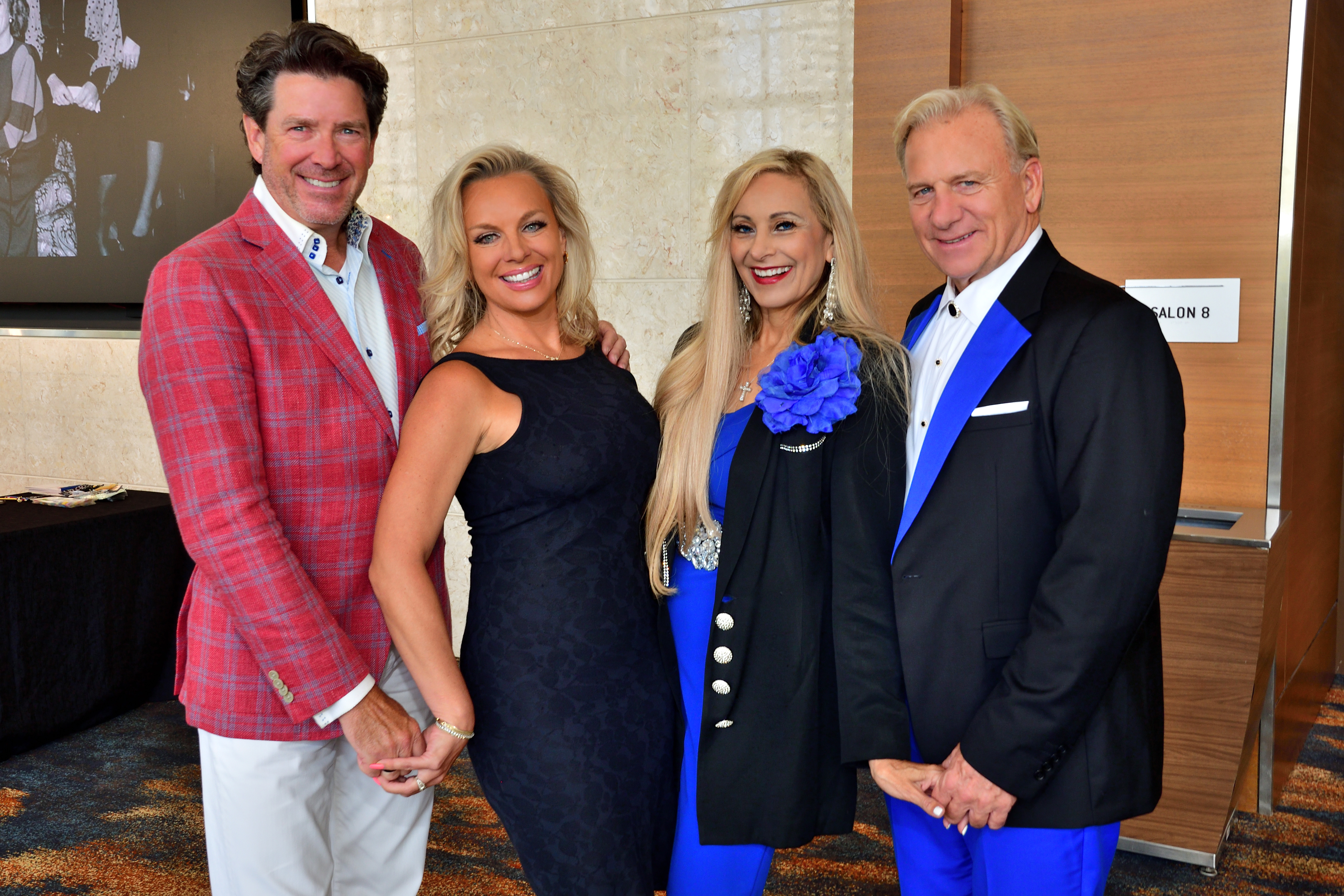 Brad and Bethany Dyson, Dr. Gianne Brintwood, Brad Benter (Vincent...
