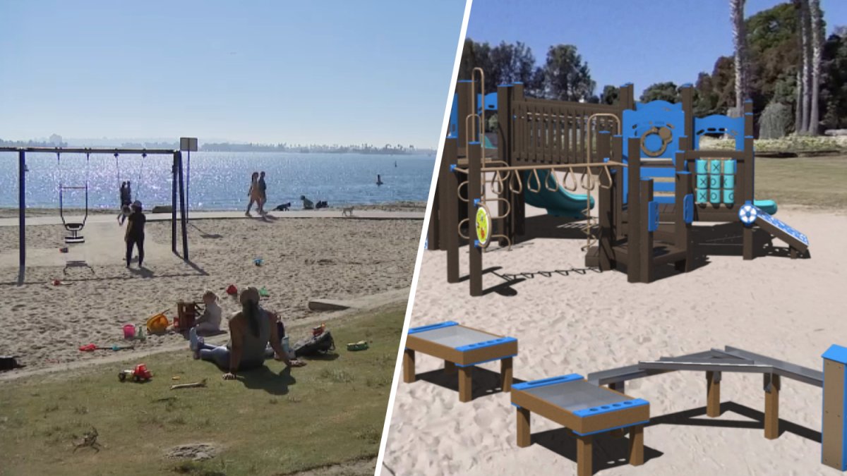 Pacific Beach park unveils new playground after 2-year closure and anticipated reopening – NBC 7 San Diego