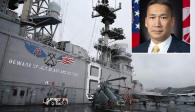 San Diego warship preps for battle in Middle East