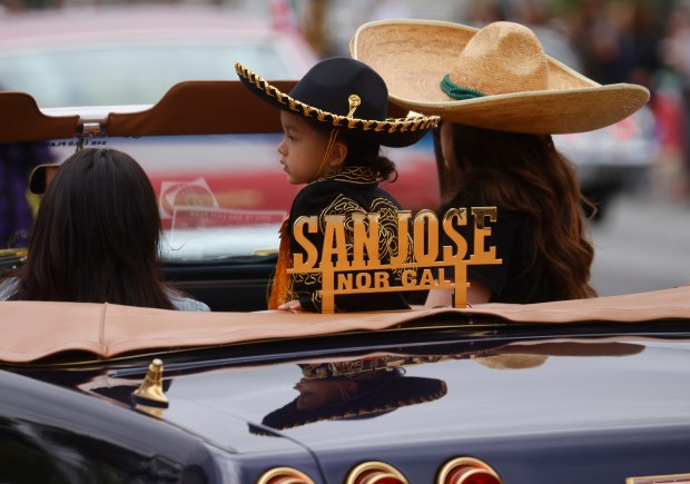 Cars head south down South King Road during the 3rd Annual San Jose Cinco de Mayo Cultural Parade & Festival in San Jose, Calif., on Sunday, May 3, 2026. (Nhat V. Meyer/Bay Area News Group)