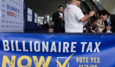 Union leader delivers the signatures for the billionaire tax as San Jose mayor struggles in governor's race