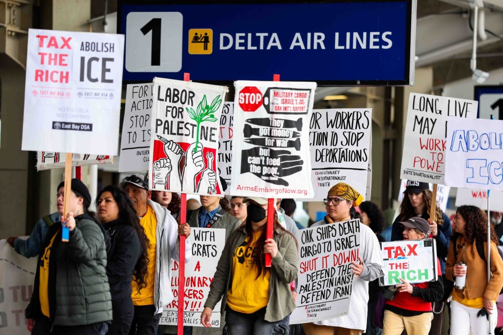 Elected officials arrested as May Day protests disrupt Bay Area airports, streets – East Bay Times