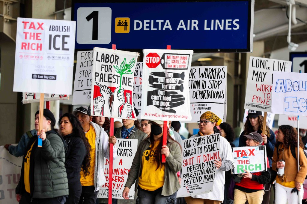 May Day protests across Bay Area call for ‘no work, no school, no shopping’ – The Mercury News
