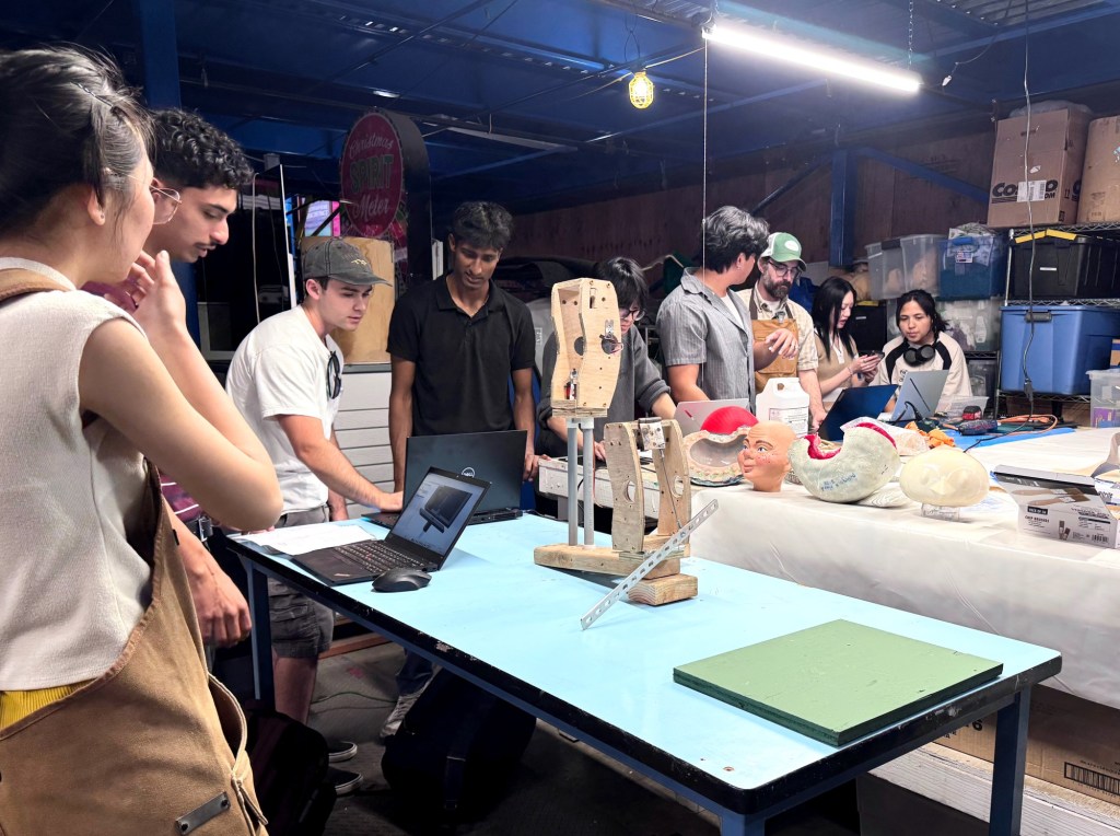 San Jose State students help build Christmas in the Park’s future – East Bay Times