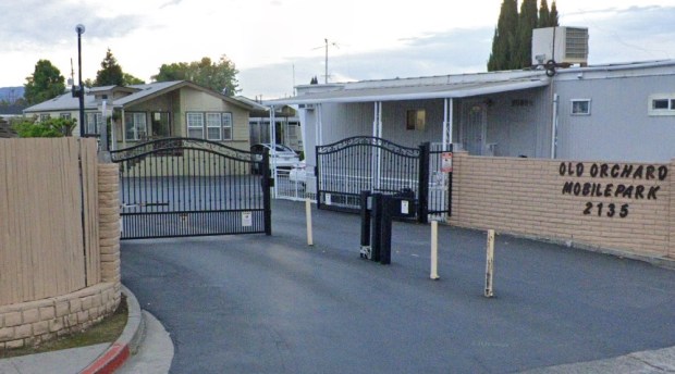 Old Orchard Mobile Park, a mobile home property at 2135 Little Orchard Street in south San Jose.(Google Maps)