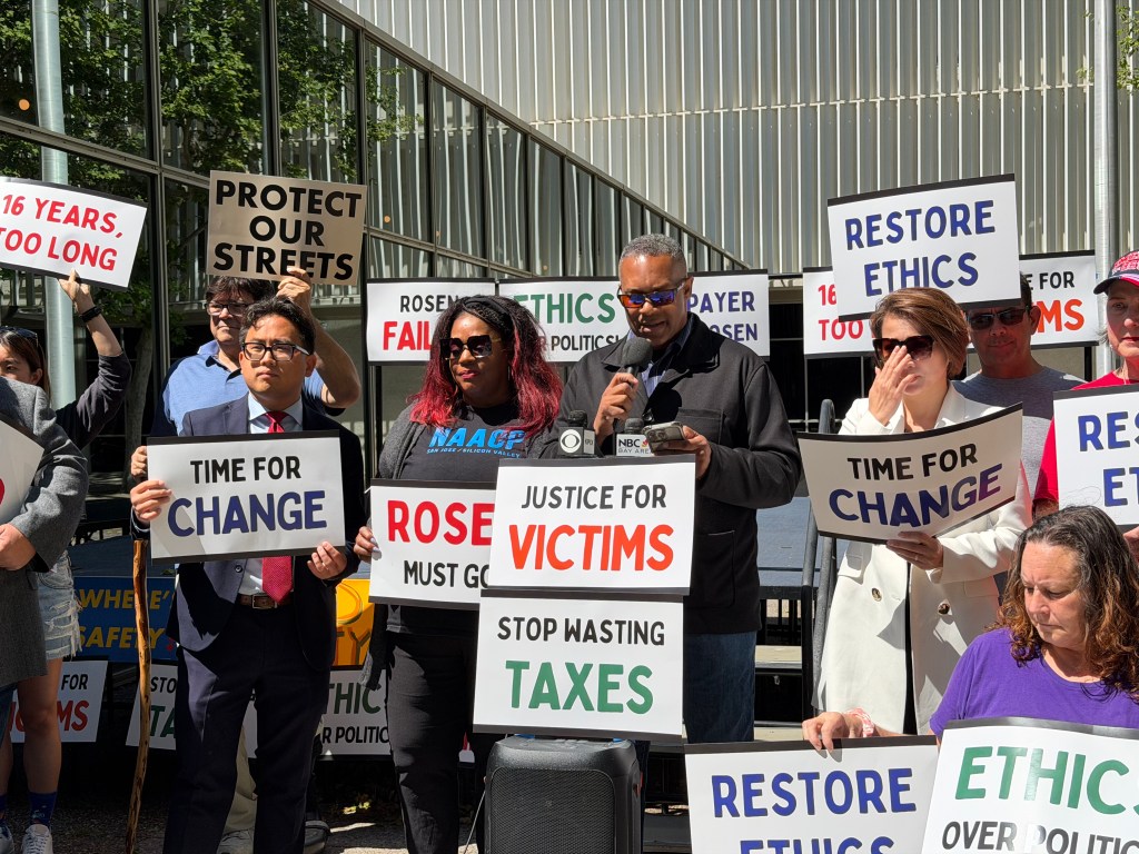 Santa Clara County DA challenger rallies supporters to criticize recent actions – The Mercury News