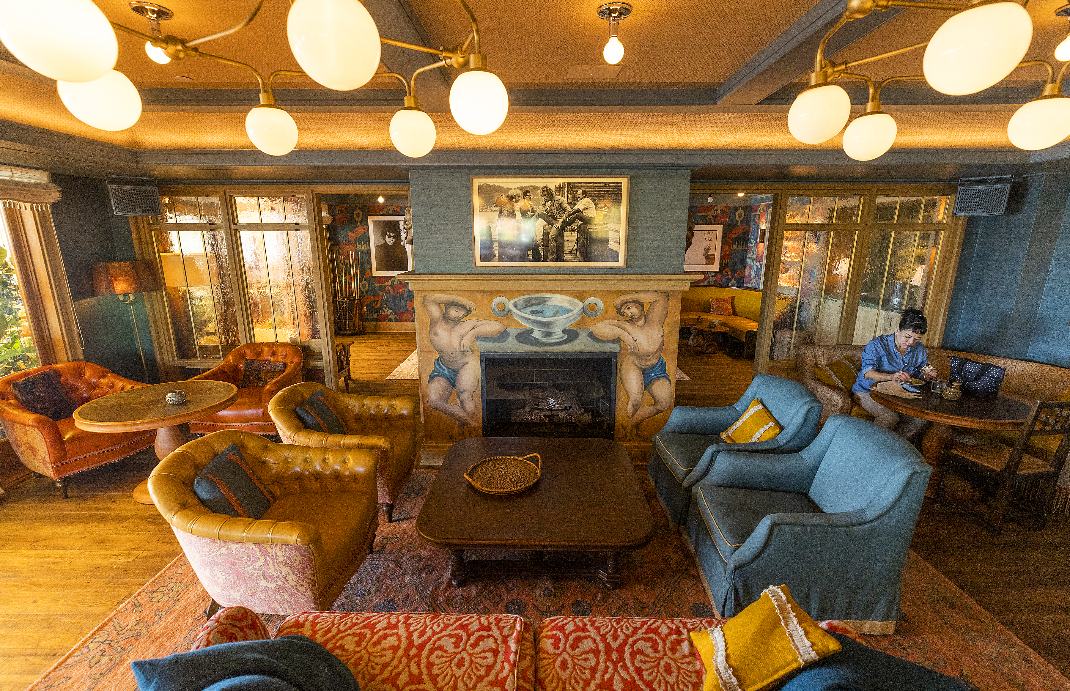A fine dining establishment overlooking the bay and dubbed a...