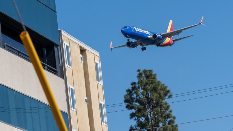 Southwest jetliner