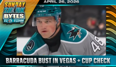 Barracuda Bust in Vegas + Cup Check - 4/26/2026 - Sunday Shark Bytes on Teal Town USA